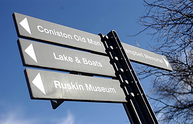 Coniston Finger Post