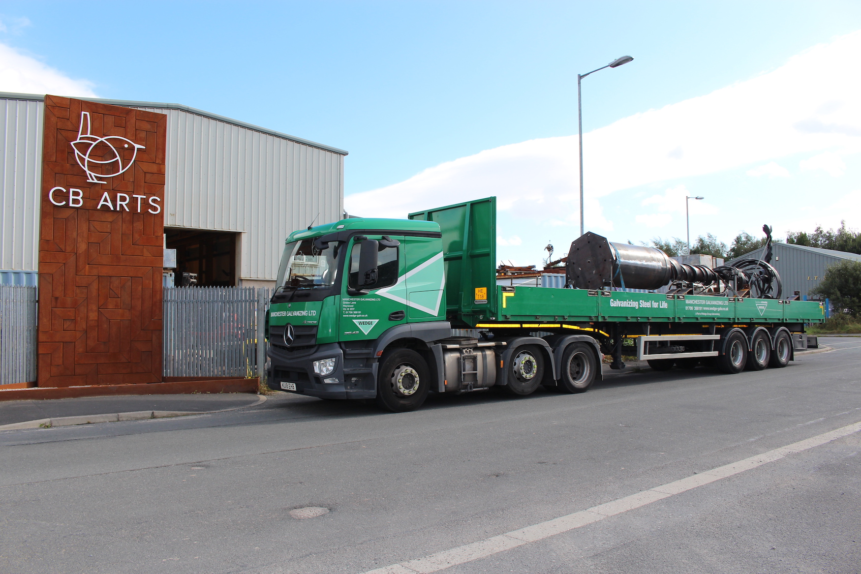 On the move to galvanizing